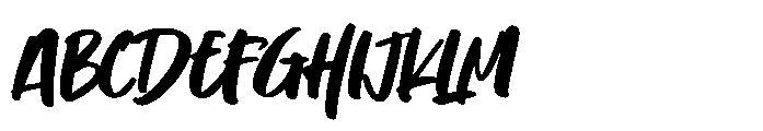 Thora Font UPPERCASE