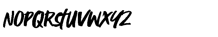 Thora Font LOWERCASE