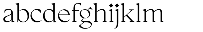 Thorfin Extra Light Font LOWERCASE