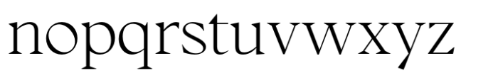 Thorfin Extra Light Font LOWERCASE