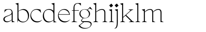 Thorfin Thin Font LOWERCASE