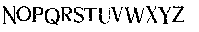 Thormcroft Hex Font LOWERCASE