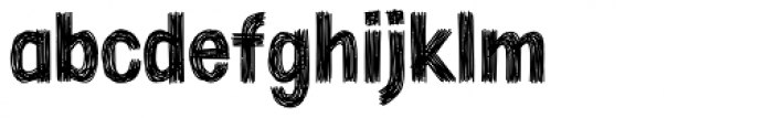Thornback Regular Font LOWERCASE