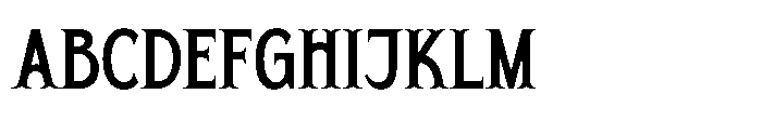 Thorne Font UPPERCASE