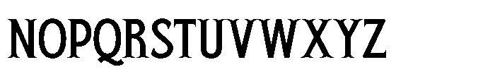 Thorne Font UPPERCASE