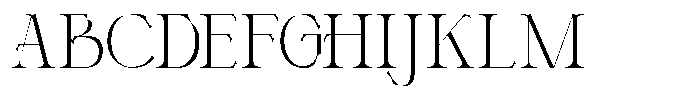 Thornfield Light Font UPPERCASE