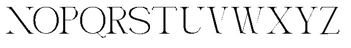 Thornfield Light Font UPPERCASE