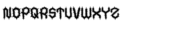 Thornhood Font UPPERCASE