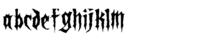 Thornvoid FONT