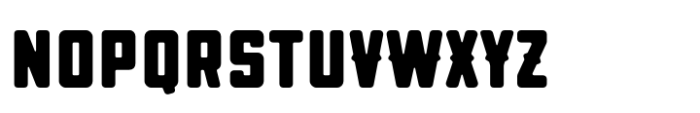 Thornwood Extra Bold Font UPPERCASE