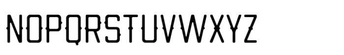 Thornwood Extra Light Font UPPERCASE