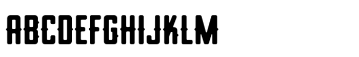 Thornwood Tall Bold Font UPPERCASE