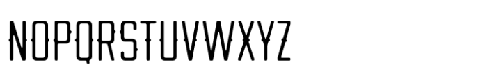 Thornwood Tall Extra Light Font UPPERCASE