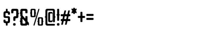 Thornwood Tall Medium Font OTHER CHARS