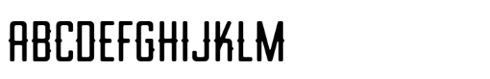 Thornwood Tall Regular Font UPPERCASE