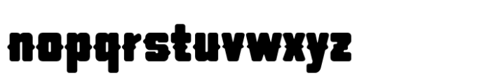 Thornwood Ultra Bold Font LOWERCASE