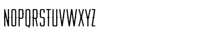 Thornwood XTall Extra Light Font UPPERCASE