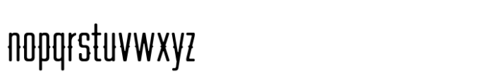 Thornwood XTall Light Font LOWERCASE