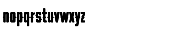Thornwood XTall Ultra Bold Font LOWERCASE