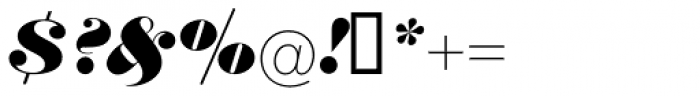 Thorowgood EF Italic Font OTHER CHARS