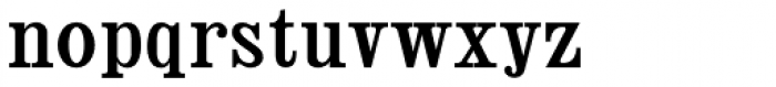 Thorowgood Wide Font LOWERCASE