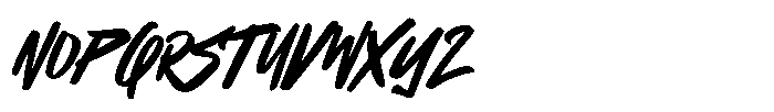 Thrashlane Font UPPERCASE