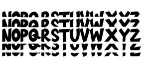 Threefonte Regular Font LOWERCASE
