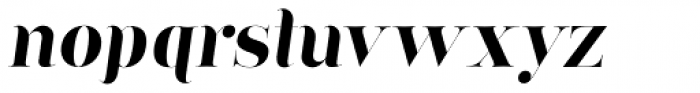 Thrift Italic Font LOWERCASE