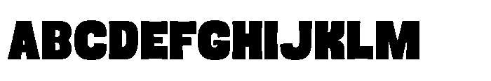 Thrilled Cheers Font UPPERCASE