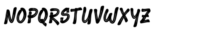 Throfy Font UPPERCASE