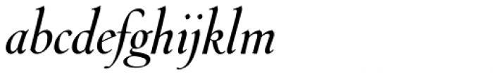 Throhand Ink Std Italic Font LOWERCASE