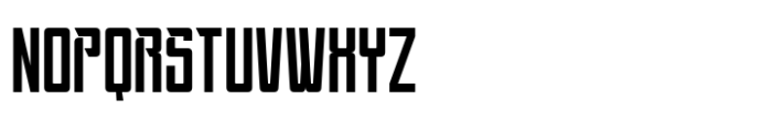 Throlacon Variation Font UPPERCASE