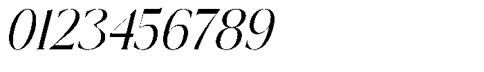 Through Culture Italic Font OTHER CHARS