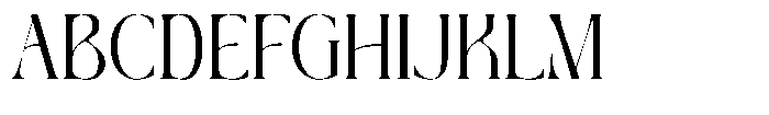 Through Culture Regular Font UPPERCASE