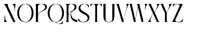 Through Culture Regular Font UPPERCASE