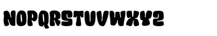 Throwie Fill Font UPPERCASE