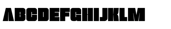 Thugolatz Font UPPERCASE