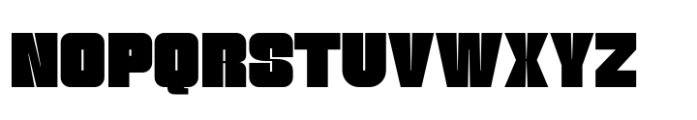 Thugolatz Font UPPERCASE