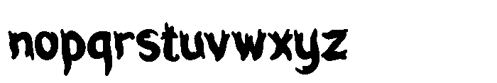 Thumbal Jawi Regular Font LOWERCASE