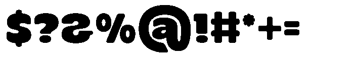 Thumpa Font OTHER CHARS