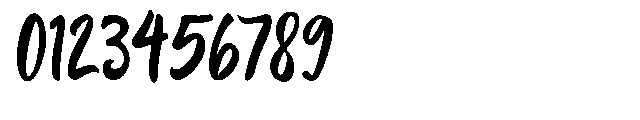Thunder Bloom Regular Font OTHER CHARS