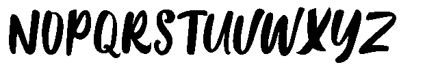 Thunder Bloom Regular Font UPPERCASE