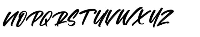 Thunder Font UPPERCASE