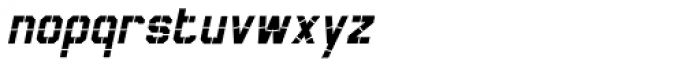 Thunderbolt 73 Bold Italic Font LOWERCASE