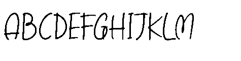 Thursday Marchi Regular Font UPPERCASE