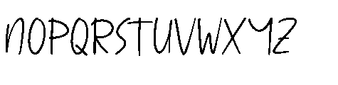 Thursday Marchi Regular Font UPPERCASE