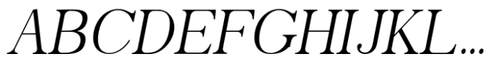 Thyne Italic Font