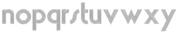 theLUXX Multiline Medium Font LOWERCASE