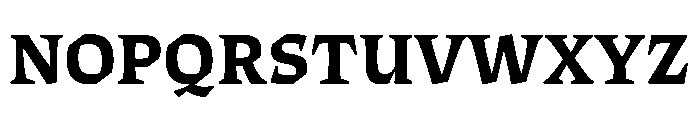 ThanatosVF DeckBold Instance Font UPPERCASE