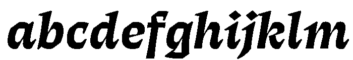 ThanatosVF DeckBoldItalic Instance FONT